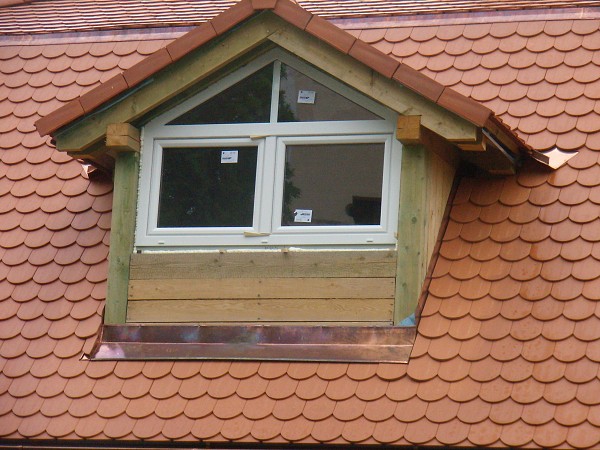 25. 7. 2008 Montáž oken na půdě
