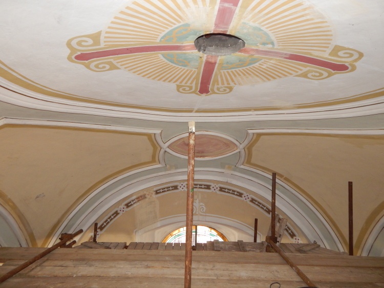 Malování kostela