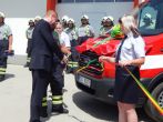 25.6. 2016 Mše za hasiče a svěcení aut