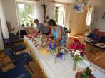 28.6.2014 Farní den rodin - příprava občerstvení